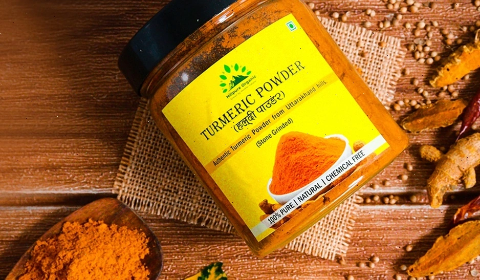 Curcumin powder preparation